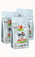 Ami Dog Small Size vegán száraztáp kutyáknak 3x1 kg