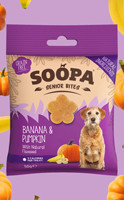 SOOPA Senior Bites - banán és sütőtök 50 g